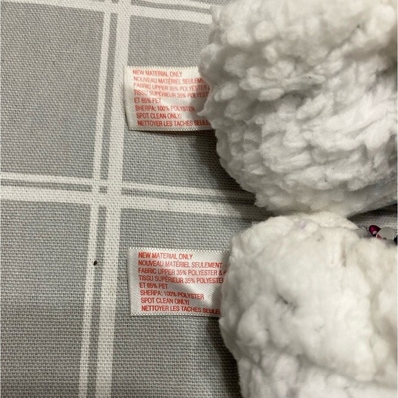 TY 2018 Dotty Cat Rainbow Sparkly Sequined Slippers USA (4-6) - Picture 5 of 6